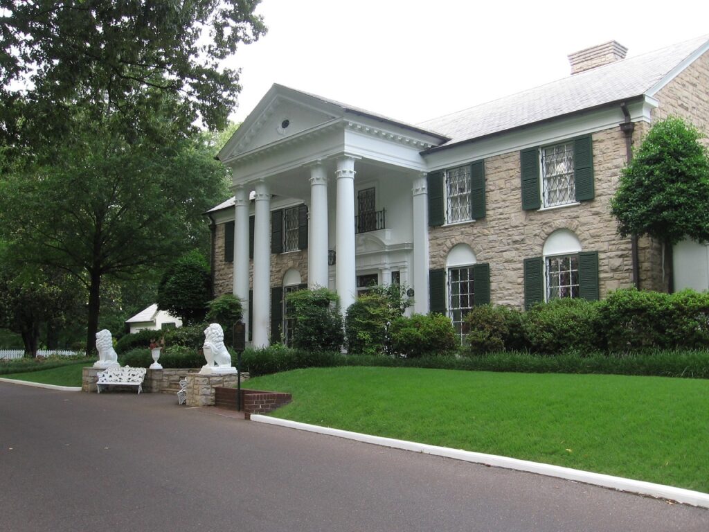 Front View Of Graceland Residence